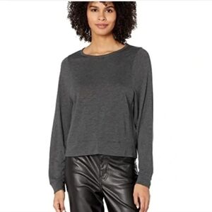 MADEWELL Highpoint Long Sleeve T-shirt‎ Dark Gray